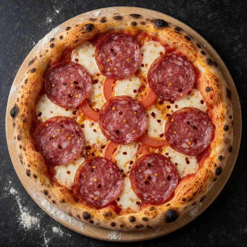 Diavola at Woodside Pizza, Woodside NY