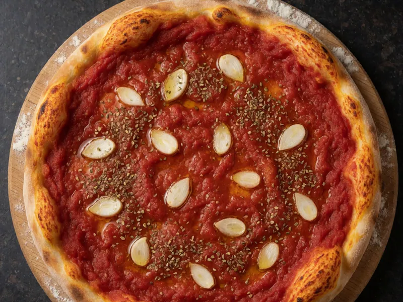 Marinara at Woodside Pizza in Woodside, New York