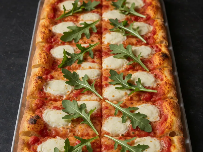 Roman Al Taglio at Woodside Pizza in Woodside, New York