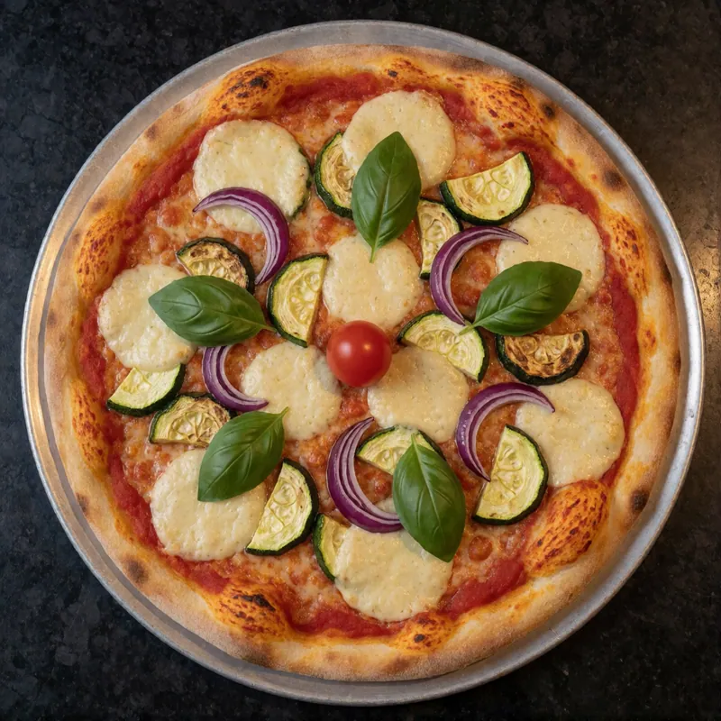 Vegan Pizza at Woodside Pizza, Woodside NY