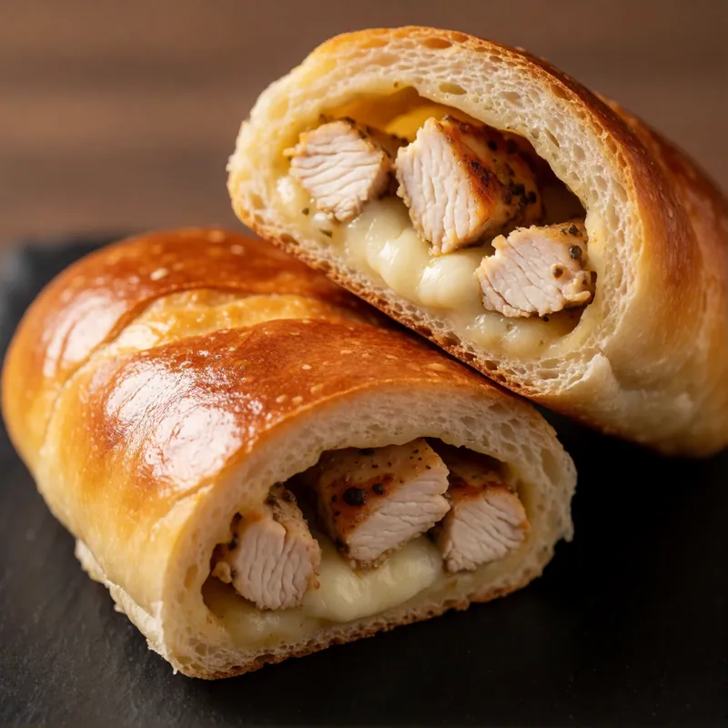 Chicken Roll at Woodside Pizza, Woodside NY